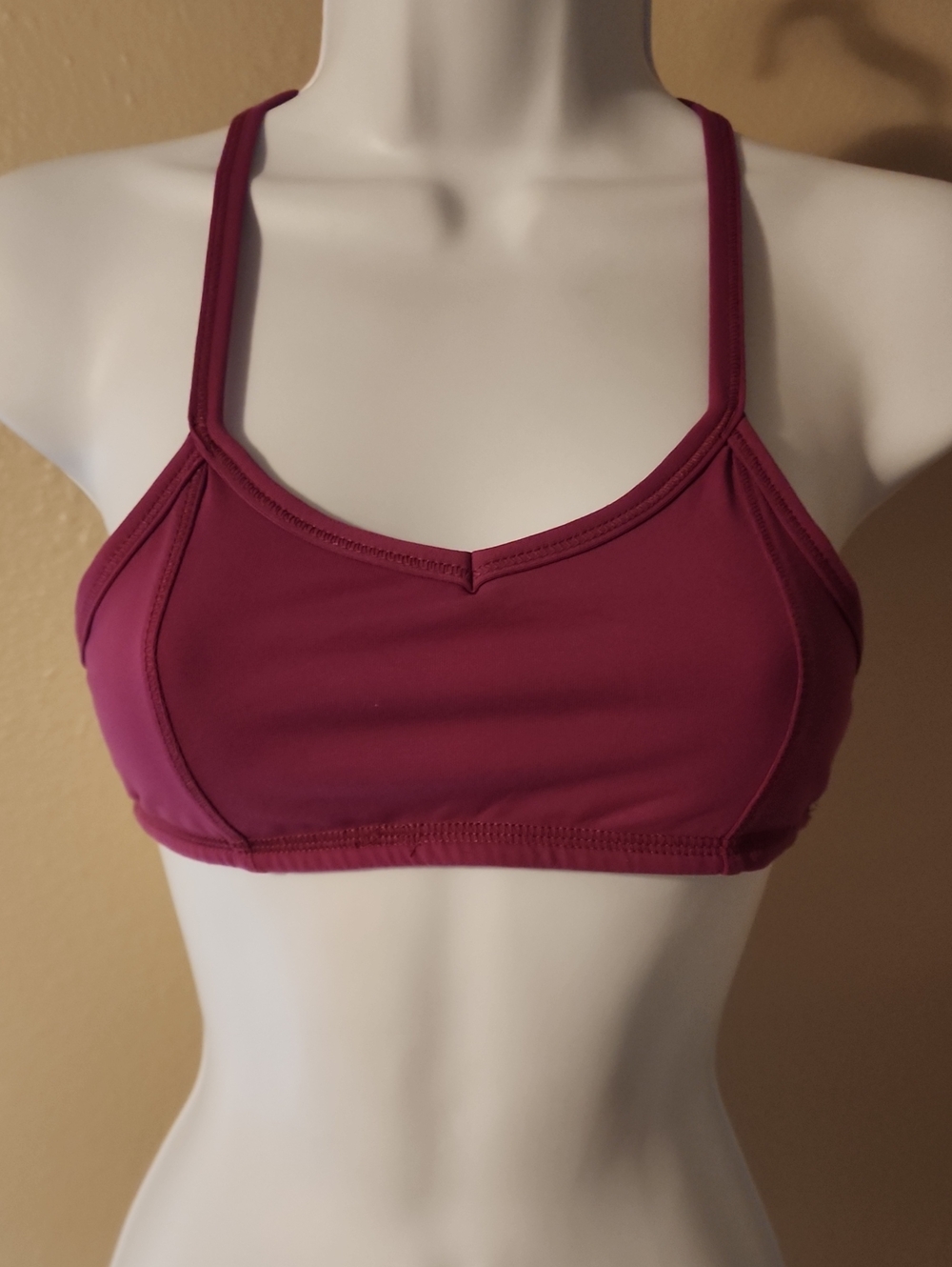 Kids Joe fresh Deep Raspberry Sports Bralette